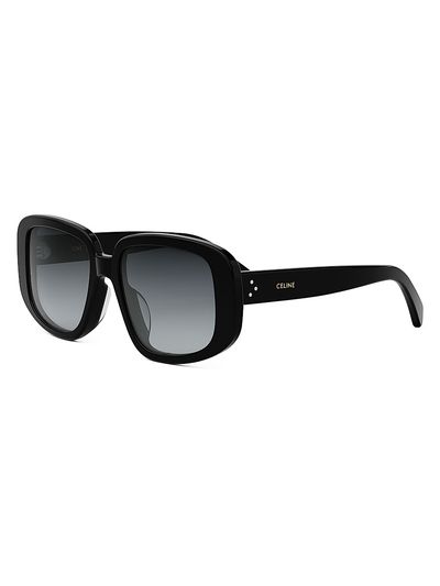 CELINE Women's Three Dots 55MM Geometric Sunglasses