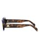CELINE Women's TRIOMPHE 50MM Logo Oval sunglasses - 3