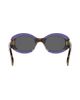 CELINE Women's TRIOMPHE 50MM Logo Oval sunglasses - 5