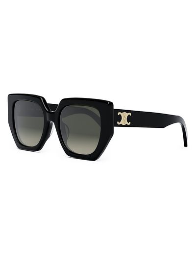 CELINE Women's Triomphe 55MM Butterfly Sunglasses