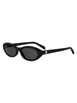 CELINE Women's Triomphe Mini 54MM Oval Sunglasses