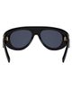 CELINE Women's Triomphe Stamp 57MM Pilot Sunglasses - 5