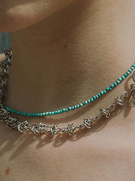 cellmute RIC Turquoise Pendant Necklace_ Green