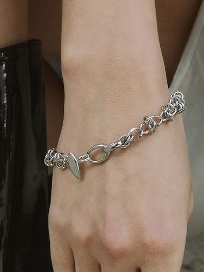 cellmute Romance In The City Bracelet FB01_ White Gold
