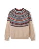 Celtic & Co. Celtic & Co. Alpine Yoke Fair Isle Sweater - 2