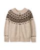 Celtic & Co. Celtic & Co. Brit Wool Chevron Yoke Cardi - 2