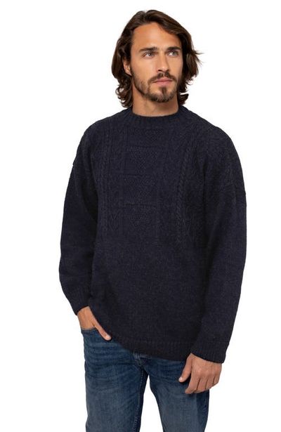 Celtic & Co. Celtic & Co. British Wool Gansey Sweater