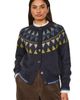 Celtic & Co. Celtic & Co. British Wool Geo Fair Isle Yoke Cardigan - 1