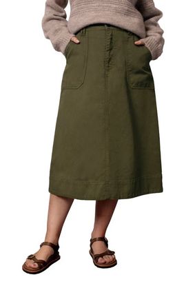 Celtic & Co. Celtic & Co. Cotton Twill Midi Skirt