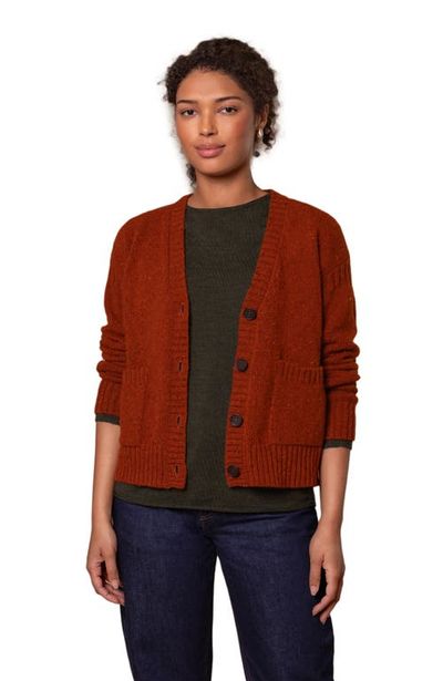 Celtic & Co. Celtic & Co. Donegal Boxy V-Neck Cardigan