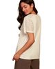 Celtic & Co. Celtic & Co. Eyelet Sleeve Soft-Drape Jersey T-Shirt - 5