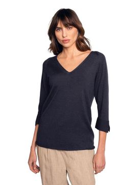 Celtic & Co. Celtic & Co. Fine Knit Merino V-Neck Sweater