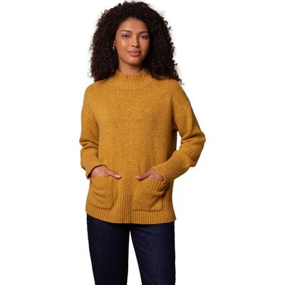 Celtic & Co. Celtic & Co. Flecked Patch Pocket Sweater