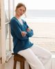 Celtic & Co. Celtic & Co. Geelong Cocoon V-Neck Sweater - 4