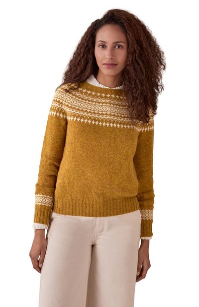 Celtic & Co. Celtic & Co. Highlands Two-toned Crew Neck Sweater