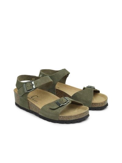 Celtic & Co. Celtic & Co. Low Wedge Dbl Buckle Sandal