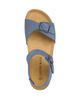 Celtic & Co. Celtic & Co. Low Wedge Double Buckle Suede Sandal - 5