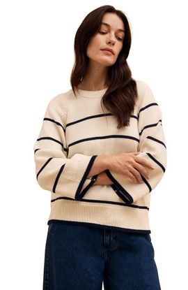 Celtic & Co. Celtic & Co. Raglan Crop Sleeve Crew Sweater