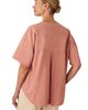 Celtic & Co. Celtic & Co. Short Sleeve V-Neck Dipped Hem Blouse - 5