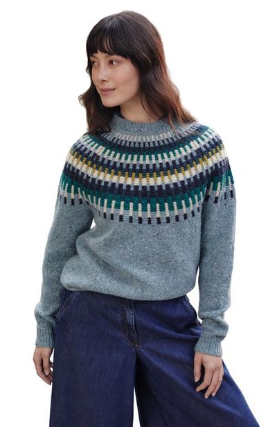 Celtic & Co. Celtic & Co. Stitch Yoke Sweater