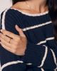 Celtic & Co. Celtic & Co. Stripe Boat Neck Sweater - 5