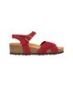 Celtic & Co. Celtic & Co. Woven Detail Low Wedge Leather Sandal - 1