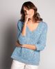 Celtic & Co. Celtic & Co. Yarn Twist V-Neck Slouch Sweater - 2