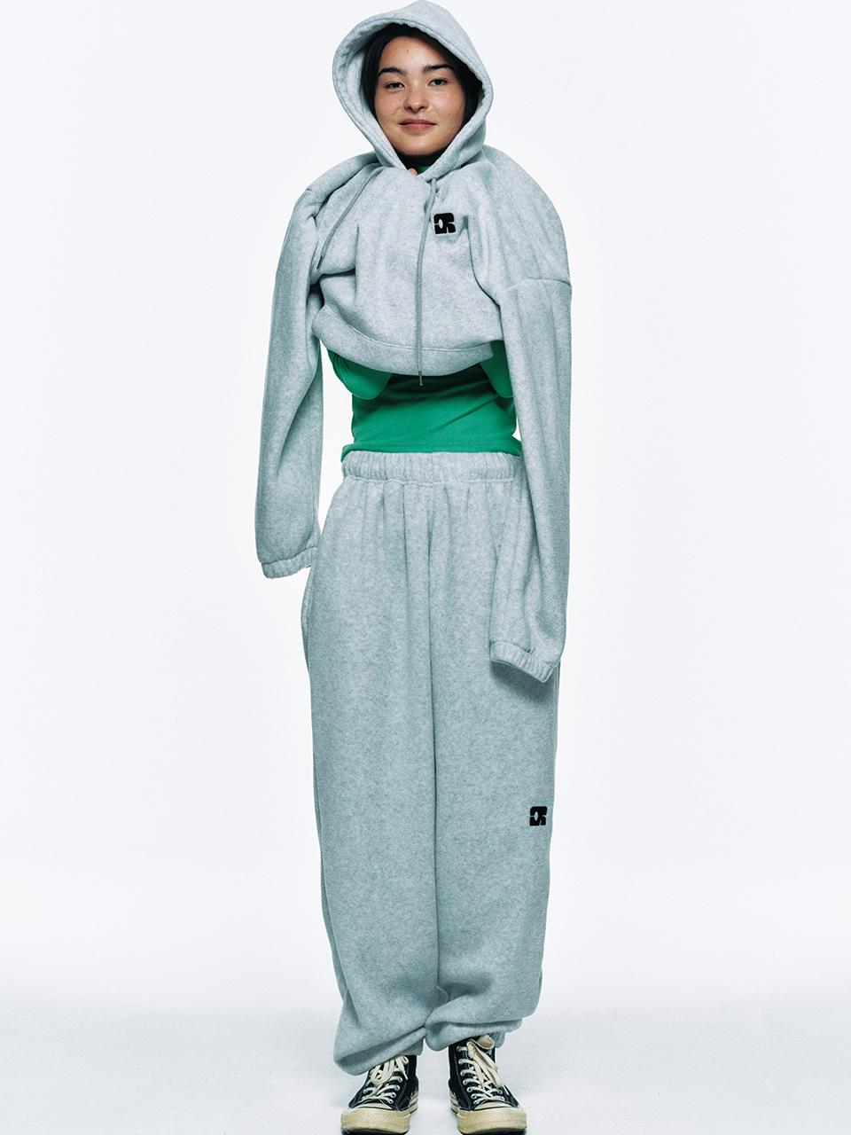 CENTAUR.KR CENTAUR FLEECE PANTS_GREY