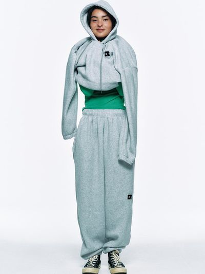 CENTAUR.KR CENTAUR FLEECE PANTS_GREY