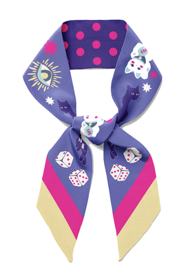 Centinelle Centinelle Fortune Twilly Ribbon Scarf