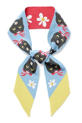 Centinelle Centinelle Naoko Cat Twilly Ribbon Scarf