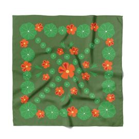 Centinelle Centinelle Nasturtium Garden Cotton Silk Bandana