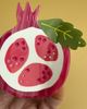 Centinelle Centinelle Pomegranate Hair Claw - 5