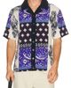 Central Park West Central Park West Anderson Paisley Scarf Print Shirt - 1