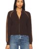 Central Park West Central Park West Atlas Raglan Zip Up Jacket - 1