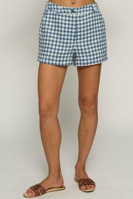Central Park West Central Park West Bright Tweed Shorts