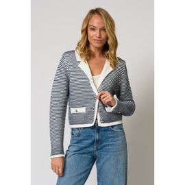 Central Park West Central Park West Coen Garter Stripe Jacket
