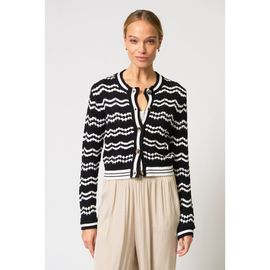 Central Park West Central Park West Francie Novelty Crochet Cardi
