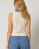 Central Park West Central Park West Marlon Denim Collar Shell - 3