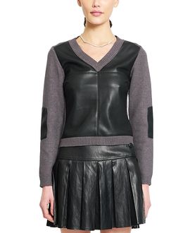 Central Park West Central Park West Women's Avery Front Sweater