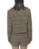 Central Park West Central Park West Women's Billie Plaid Jewel Neck Jacket - 2