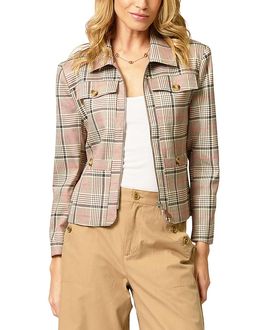 Central Park West Central Park West Women's Dean Zip Up Pocketed Jacket