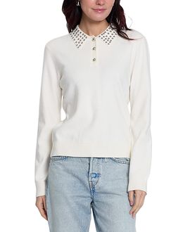 Central Park West Central Park West Women's Felix Studded Polo
