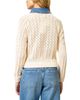Central Park West Central Park West Women's Hazel Denim Collared Pointelle Sweater - 2