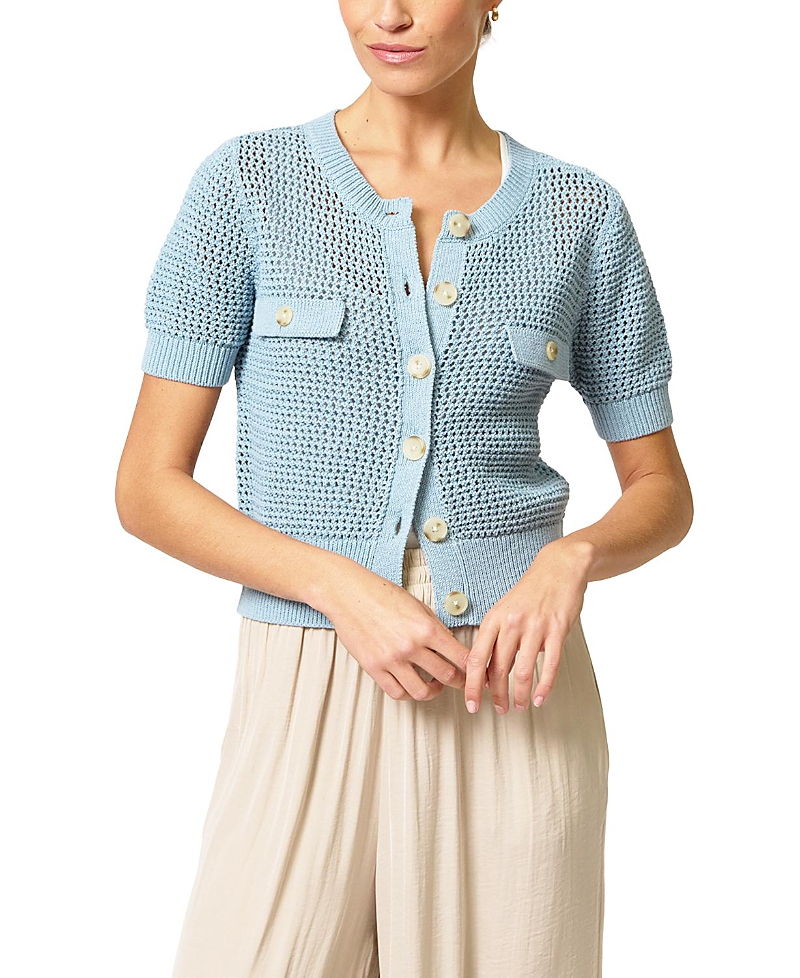Central Park West Central Park West Women's Iris Tape Yarn Cardi