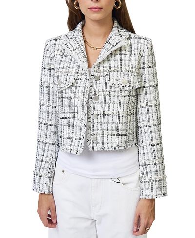 Central Park West Central Park West Women's Logan Studded Tweed Jacket
