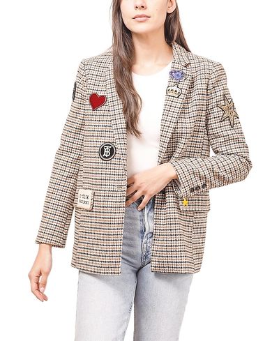 Central Park West Central Park West Women's Lucky Patches Blazer