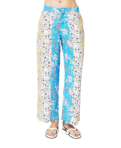 Central Park West Central Park West Women's Maisie Floral Blocked Pants