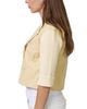 Central Park West Central Park West Women's Ophelia Cropped X Sweater Jacket - 3