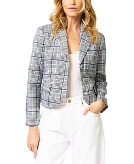 Central Park West Central Park West Women's Paulie Plaid Blazer